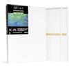 Elan Tela per Dipingere 60x80, Set da 4 Tele per Dipingere 60x80, 100% Cotone Tele Pittura Grandi, Canvas for Painting 280GSM, Tela 80x60