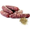 Formaggi e Salumi siciliani Salsiccia stagionata dolce con finocchio - salume tipico siciliano - Formaggi e Salumi siciliani