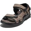 JOMIX Sandali Bassi Estivi Uomo Ciabatte Sportivi Comodi Sandali Bassi Eleganti Trekking da Mare Spiaggia Casa SU9312 (Khaki, 40)