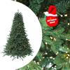 XMAS Albero di Natale Artificiale Super Realistico Avery Hill con 4000 Led, Altezza 210 cm.
