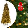 XMAS Albero di Natale Artificiale Super Realistico Avery Hill con 4000 Led, Altezza 240 cm.