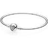 Pandora Bangle Donna argento - 596404CZ-17
