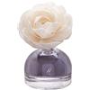 HYPNO CASA Diffusore a Bastoncini con Fiore Bianco Rosa 100ml Orchidea Nera