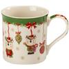 NOEL by Lamart Tazza MUG Natalizia con Renna 350ml Porcellana Tavola di Natale