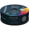MediaRange 25 BD-R Blu-Ray Dual Layer 50GB 6x fullsurface print, in cake - MR510