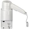 VAMA Asciugacapelli Viento shaver per camere d'albergo 2 velocità 1200W con presa rasoio 110/220V