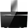 Elica PRF0147732 MAJESTIC NO DRIP BL/A/90 - Cappa a Parete 90 cm Anticondensa Classe A Acciaio Inox Vetro Nero