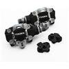 TOORX SET TX-POWER coppia power meter pedals SPD System e computer d'allenamento per indoor cycling / fascia cardio inclusa