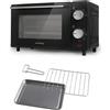Innoliving Forno Elettrico da Tavolo con Termostato 230° e Timer, Griglia e Teglia Incluse, Innoliving INN-790 Standard