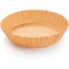 Tescoma CARTA FORNO TONDA PER FRIGGITRICE AD ARIA ø 20 CM, 50 PZ "DELICIA"