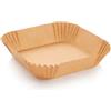 Tescoma CARTA FORNO QUADRATA PER FRIGGITRICE AD ARIA 16x16 CM, 50 PZ "DELICIA"