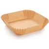 Tescoma CARTA FORNO QUADRATA PER FRIGGITRICE AD ARIA 20x20 CM, 50 PZ "DELICIA"