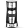 BEEM THERMO 2 GO Caffettiera con filtro per 1 tazza - Thermo | Include tazza da asporto da 0,4 l e filtro permanente | timer 24 ore, 750 Watt [Acciaio inossidabile]