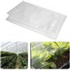 Rairsky 2 x 10M Riutilizzabile Telo Trasparente,Antigelo Copertura per Serra,Resistenza Allo Strappo Telo Pellicola per Serra,Telo Plastica Trasparente Protezione UV,per Giardini Piante Orti Piscine Tetti