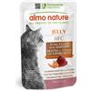 Almo Nature HFC Jelly in buste 6 x 55 g umido per gatto - Filetto di Tonno con Gamberetti