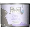MjAMjAM Kitten 6 x 200 g umido gatto - Vitello & Olio di Salmone