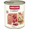 animonda Carny Adult 6 x 800 g umido per gatto - Manzo