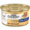Gourmet Gold Mousse e Paté 12 x 85 g Umido per gatto - Paté: Tacchino