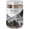 Wolf of Wilderness Snack Premium liofilizzati Wolf of Wilderness - RAW - Mix RAW 5 (150 g): Pollo, Agnello, Manzo, Salmone, Anatra