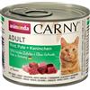 animonda Carny Adult 6 x 200 g umido gatto - Manzo, Tacchino & Coniglio