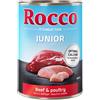 Rocco Junior 6 x 400 g umido per cane - Pollame con Manzo