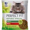 Perfect Fit Natural Vitality Adult 1+ Manzo & Pollo Crocchette per gatti - 650 g