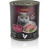 Leonardo All Meat 24 x 800 g Alimento umido per gatti - Pollame puro