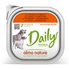 Almo Nature Daily 9 x 300 g Alimento umido per cane - con Vitello e Carote