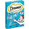 Dreamies Catisfactions Dreamies Creamy Snack per gatti - 4 x 10 g Salmone