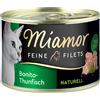 Miamor Delicato Filetto Naturale 6 x 156 g Alimento umido per gatti - Tonno Bonito