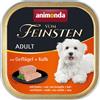 animonda Vom Feinsten Adult Senza Cereali Pacco misto 12 x 150 g per cani - Mix 4: Tacchino & Agnello + Manzo & cuori di tacchino