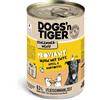 Dogs'n Tiger Menù Gourmet 12 x 400 g Umido per cane - Pollo con Anatra Mela & Patate