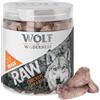 Wolf of Wilderness Dummy con passante - 70 g snack Premium Wolf of Wilderness - RAW Cuori di pollo