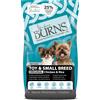 Burns Adult & Senior Original Toy & Small Breed - Pollo e riso Crocchette per cane - Confezione economica: 2 x 6 kg