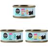 Cosma Nature Pacco misto umido per gatto - 6 x 70 g Kitten: 2 x Pollo + 2 x Pollo & Tonno + 2 x Tonno con Aloe vera
