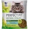 Perfect Fit Natural Vitality Adult 1+ Salmone & Pesce bianco Crocchette per gatti - 650 g