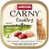 animonda Carny Country Adult 64 x 100 g Umido per gatto - Pollo, Vitello + Capriolo