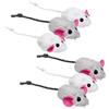 Trixie Natura Topini di peluche Trixie - Set %: 2 x 6 pz