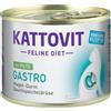 Kattovit Gastro 12 x 185 g Alimento umido per gatti - Tacchino