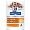 Hill's Prescription Diet k/d + Mobility Kidney + Joint Care umido per gatti - 12 x 85 g