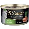 Miamor Delicato Filetto in Gelatina - lattine 6 x 100 g - Tonno chiaro & Verdure