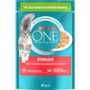 PURINA ONE SterilCat Buste - 26 x 85 g con Tacchino e Fagiolini