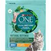 PURINA ONE Dual Nature Pollo con Spirulina Crocchette per gatto - 650 g
