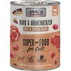 MAC's Cat 6 x 800 g - Manzo & Cuori di Pollo
