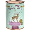 Terra Canis Senza cereali 6 x 400 g umido per cane - Selvaggina con Patate, Mela e Mirtilli rossi