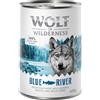 Wolf of Wilderness Adult 12 x 400 g umido Single Protein per cane - Blue River - Pesce