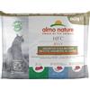Almo Nature HFC Jelly in buste 12 x 55 g umido per gatto - Mix: Tonno, Tonno e Sogliola, Tonno con Acciughine
