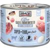 MAC's Cat Kitten 6 x 200 g Alimento umido per gatti - Vitello & Cuori di Pollo