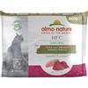 Almo Nature HFC Natural Buste 6 x 55 g Alimento umido per gatti - Tonno e Pollo