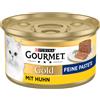Gourmet Gold Mousse e Paté 12 x 85 g Umido per gatto - Paté: Pollo